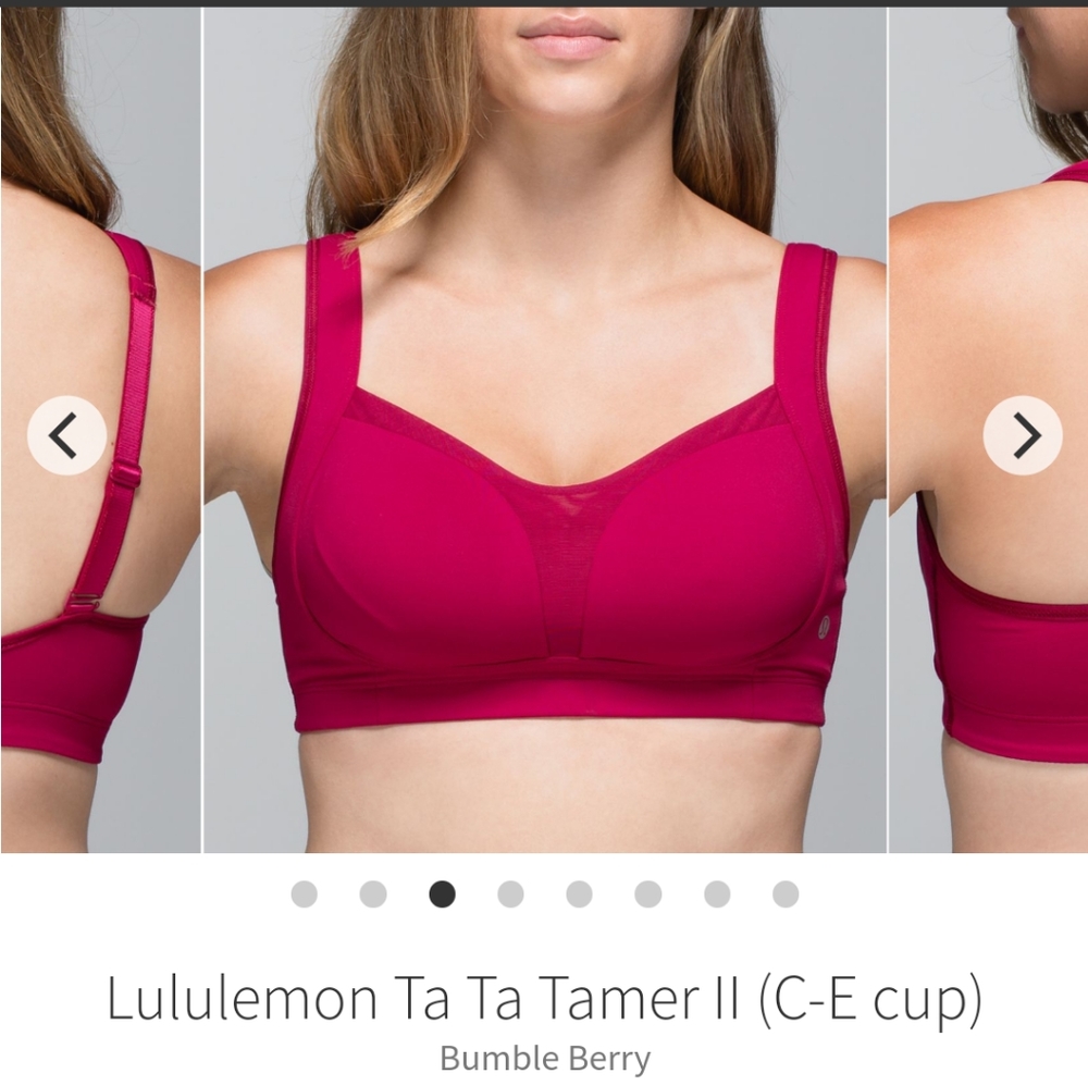 Lululemon TaTa Tamer Bra EUC